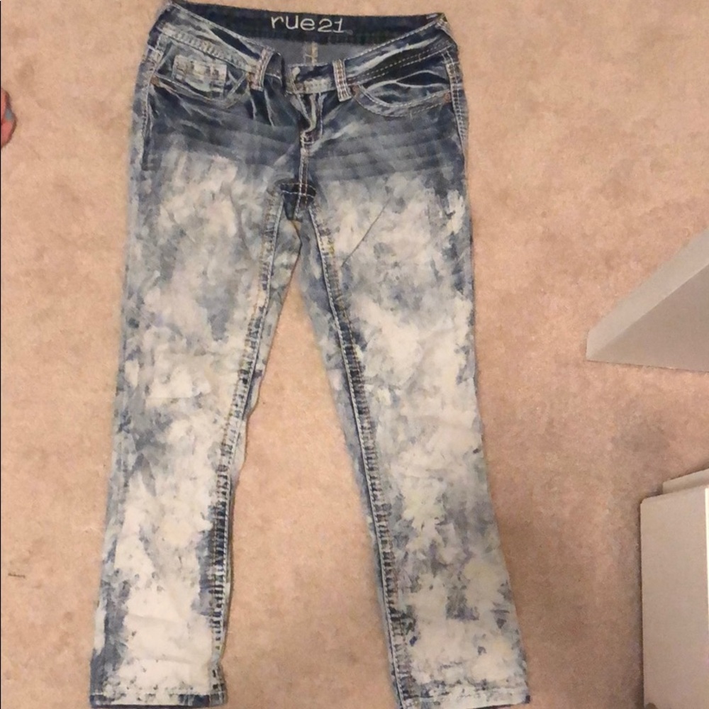 Whitewashed crops!